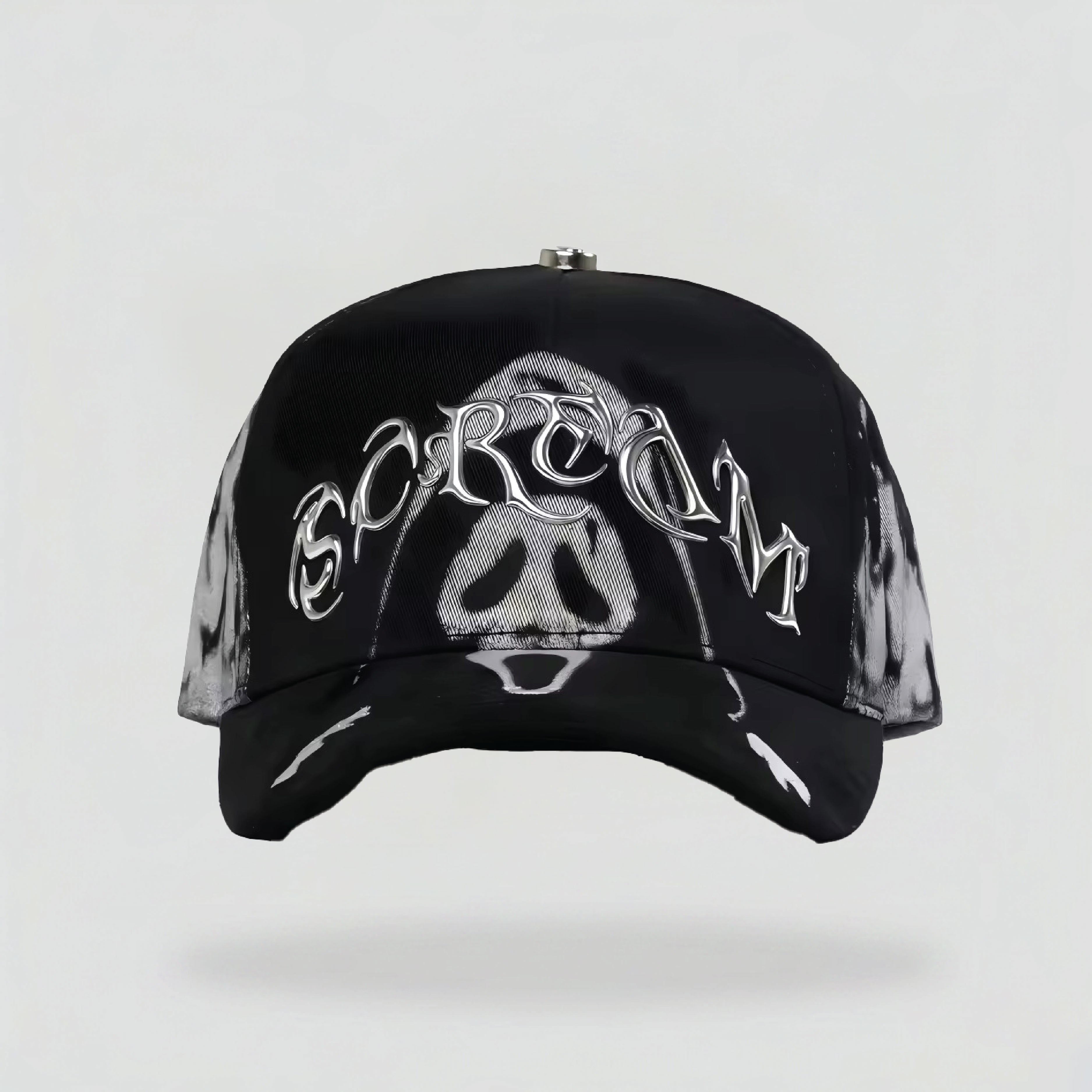Premium Heavy Embroidery Streetwear Cap Vintage Washed 5 Panel Baseball Hat Custom Logo OEM